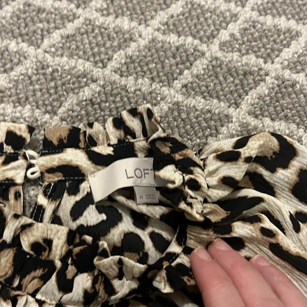 Loft leopard blouse - Picture 3 of 3